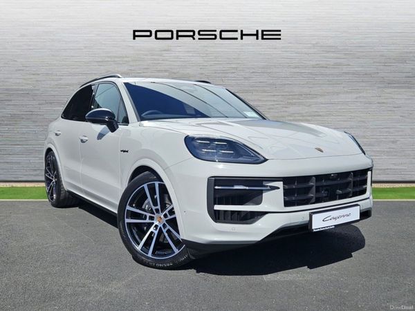 Porsche Cayenne SUV, Petrol Plug-in Hybrid, 2026, White