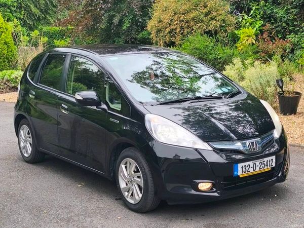 Honda Fit Hatchback, Petrol Hybrid, 2013, Black