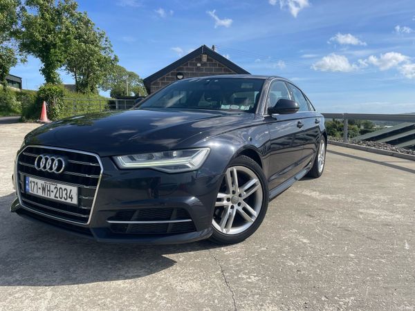 Audi A6 Saloon, Diesel, 2017, Blue