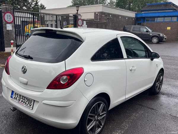 Vauxhall Corsa Hatchback, Petrol, 2012, White