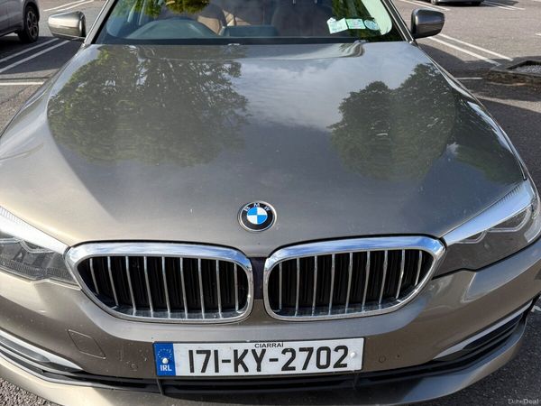 BMW 5-Series Saloon, Diesel, 2017, Bronze