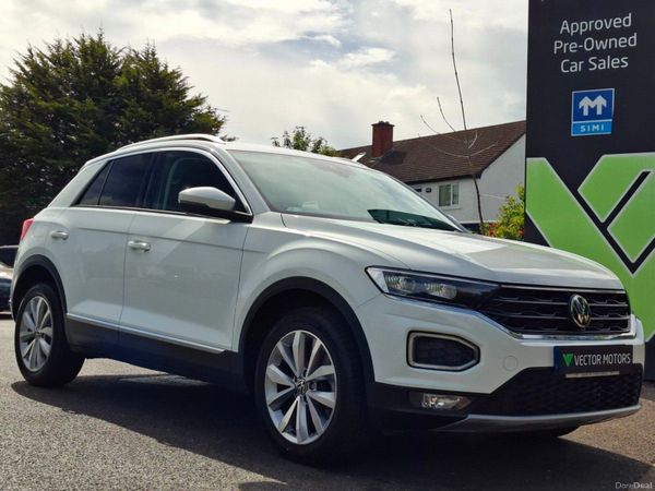 Volkswagen T-Roc SUV, Diesel, 2021, White