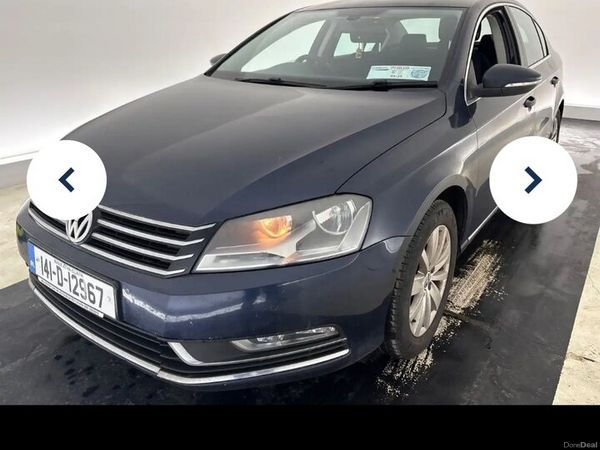 Volkswagen Passat Saloon, Diesel, 2014, Blue