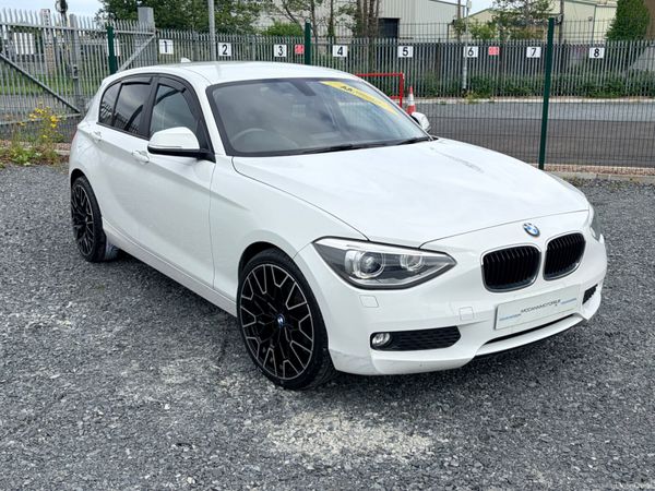 BMW 1-Series Hatchback, Petrol, 2015, White