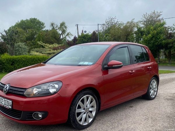 Volkswagen Golf Hatchback, Diesel, 2010, Red