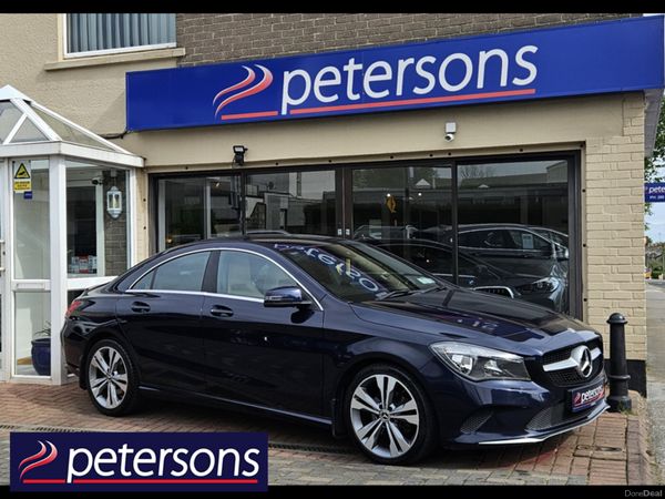 Mercedes-Benz CLA Saloon, Petrol, 2017, Blue