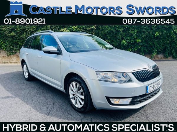 Skoda Octavia Estate, Petrol, 2017, Grey