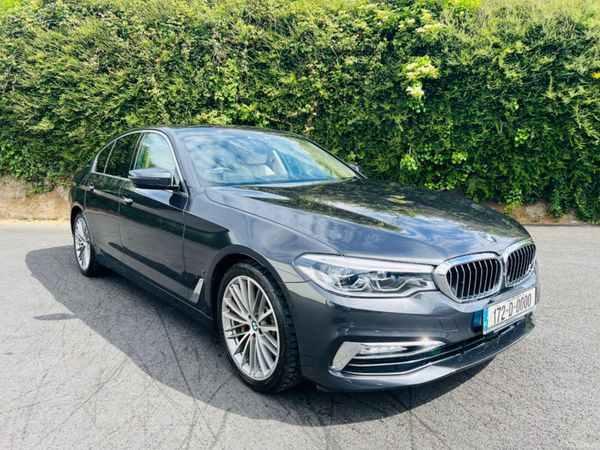 BMW 5-Series Saloon, Petrol Plug-in Hybrid, 2017, Grey