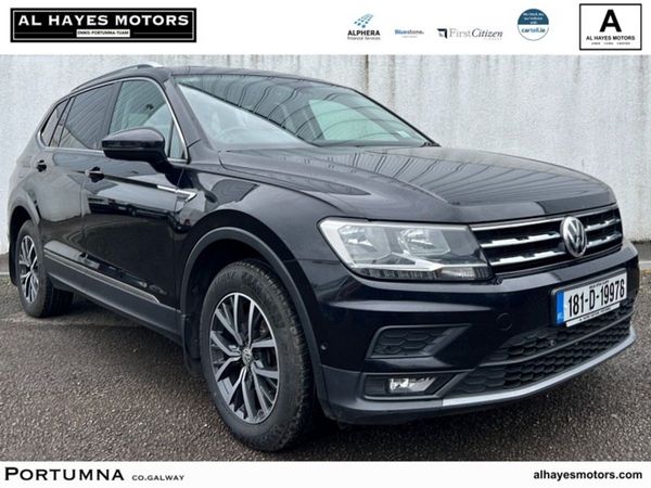 Volkswagen Tiguan Allspace SUV, Diesel, 2018, Black