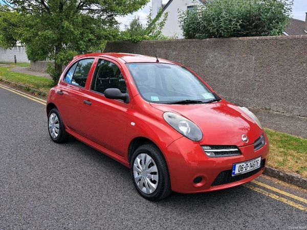 Nissan Micra Hatchback, Petrol, 2006, Red