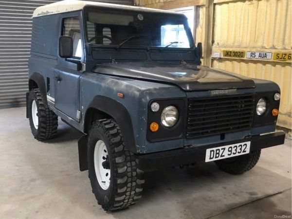 Land Rover Defender Van, Diesel, 1990, Blue