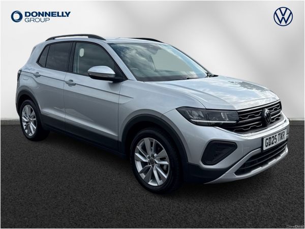 Volkswagen T-Cross Estate, Petrol, 2025, Silver
