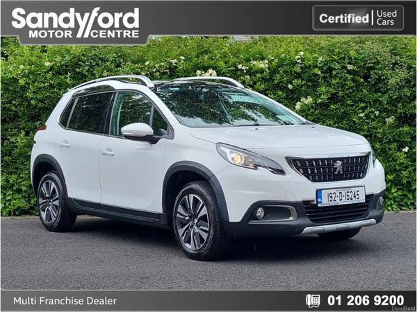 Peugeot 2008 Hatchback, Petrol, 2019, White