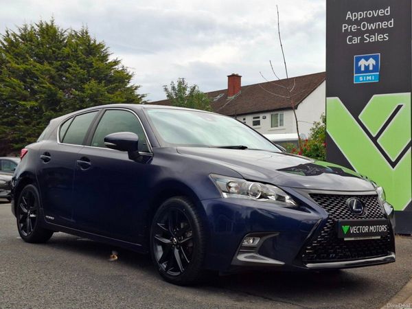 Lexus CT Hatchback, Petrol Hybrid, 2019, Blue