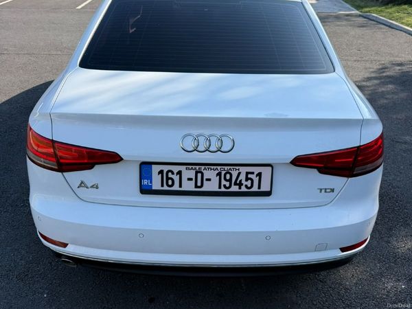 Audi A4 Saloon, Diesel, 2016, White