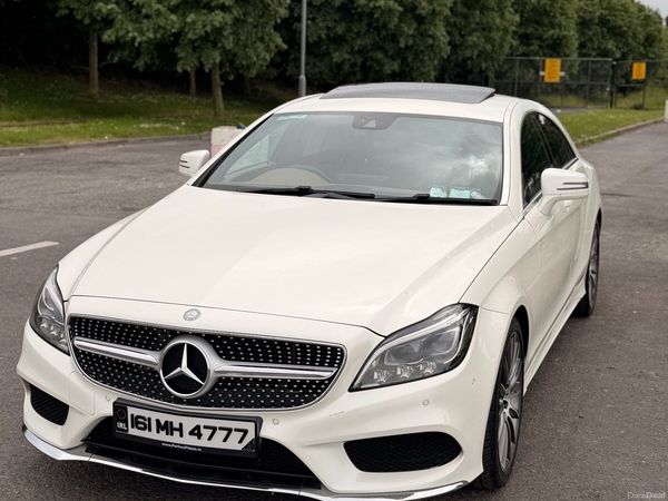 Mercedes-Benz CLS Coupe, Diesel, 2016, White