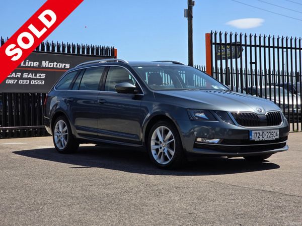 Skoda Octavia Estate, Diesel, 2017, Grey