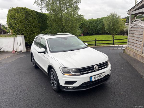 Volkswagen Tiguan SUV, Diesel, 2018, White