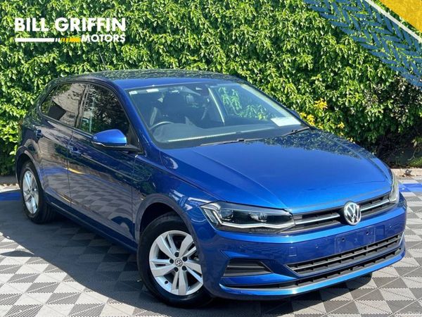 Volkswagen Polo Hatchback, Petrol, 2020, Blue
