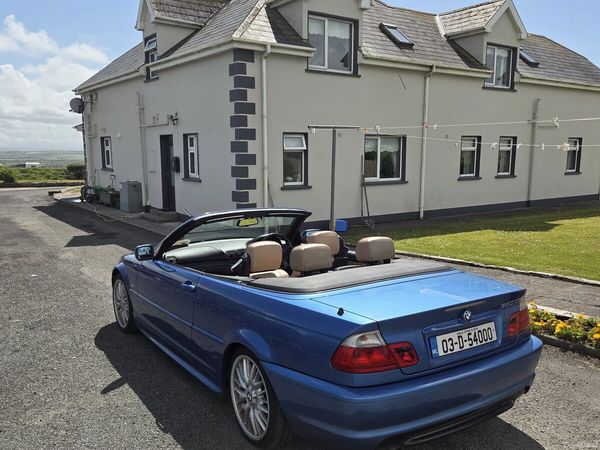 BMW 3-Series Convertible, Petrol, 2003, Blue