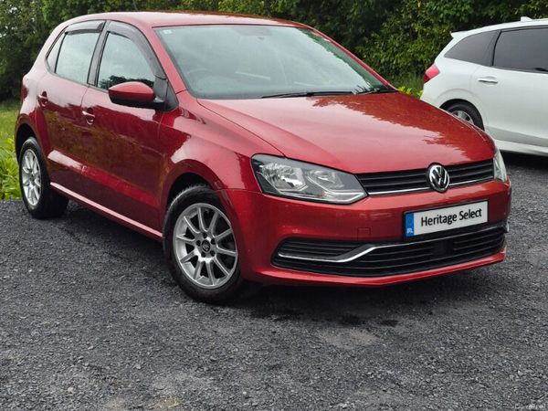 Volkswagen Polo Hatchback, Petrol, 2015, Red
