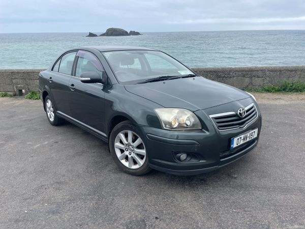 Toyota Avensis Saloon, Petrol, 2007, Green