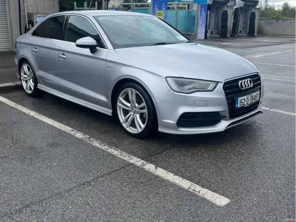 Audi A3 Saloon, Petrol, 2015, Silver