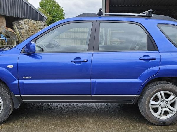 Kia Sportage SUV, Diesel, 2007, Blue