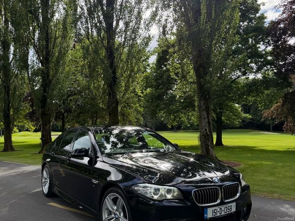 BMW 5-Series Saloon, Diesel, 2015, Black