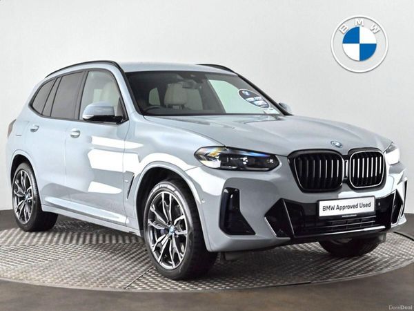 BMW X3 SUV, Petrol Plug-in Hybrid, 2024, Grey