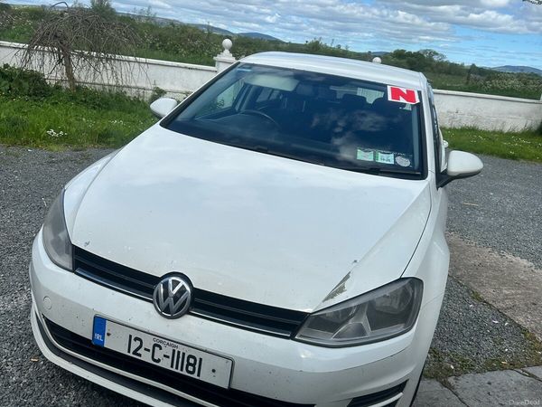 Volkswagen Golf Estate, Diesel, 2012, White