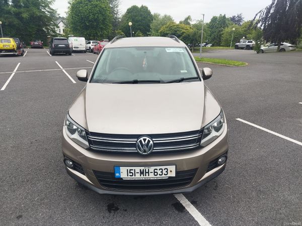 Volkswagen Tiguan SUV, Diesel, 2015, Brown