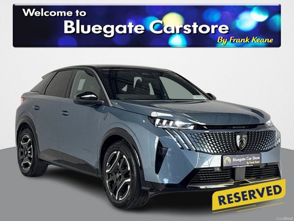 Peugeot 3008 SUV, Electric, 2025, Blue