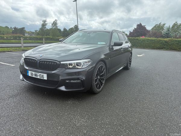BMW 5-Series Estate, Diesel, 2018, Grey