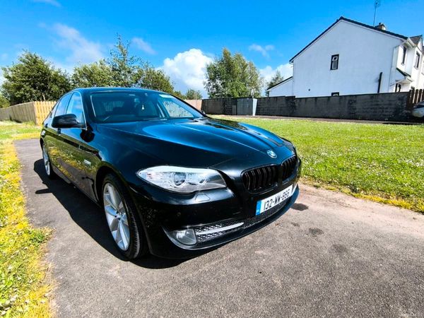 BMW 5-Series Saloon, Diesel, 2013, Black