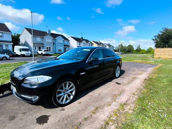 BMW 5-Series Saloon, Diesel, 2013, Black
