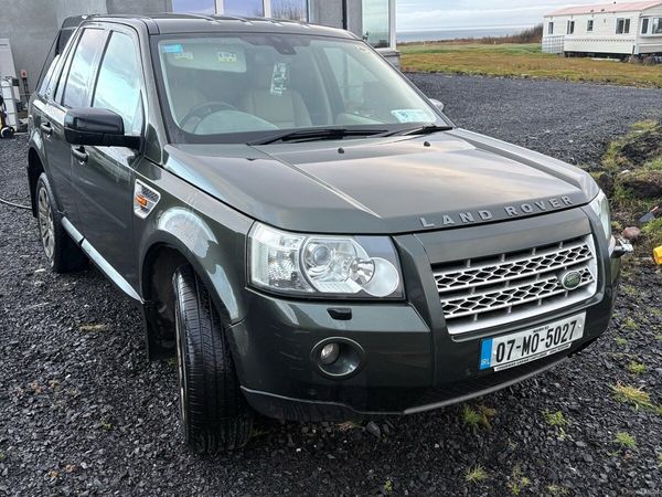 Land Rover Freelander SUV, Diesel, 2007, Green