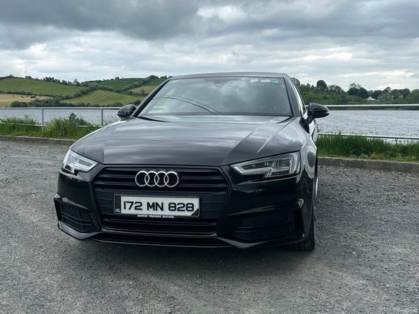 Audi A4 Saloon, Diesel, 2017, Black
