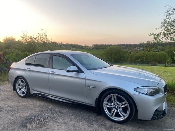 BMW 5-Series Saloon, Diesel, 2015, Silver