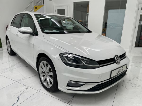Volkswagen Golf Hatchback, Petrol, 2019, White