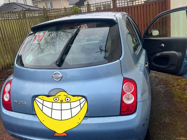 Nissan Micra Hatchback, Petrol, 2006, Blue