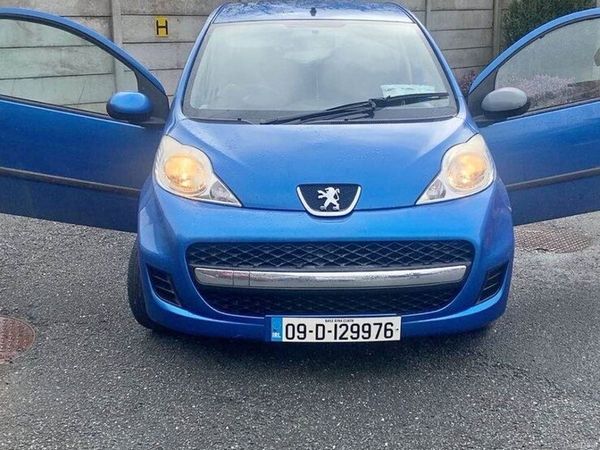 Peugeot 107 Hatchback, Petrol, 2009, Blue