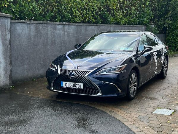 Lexus ES Saloon, Petrol Hybrid, 2019, Blue