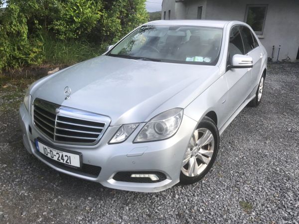 Mercedes-Benz E-Class Saloon, Diesel, 2010, Silver