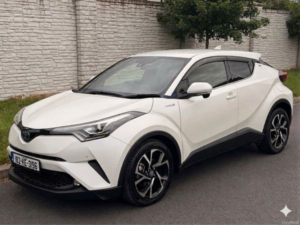 Toyota C-HR Hatchback, Petrol Hybrid, 2018, White