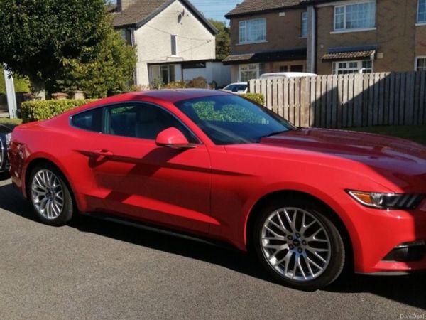 Ford Mustang Coupe, Petrol, 2016, Red