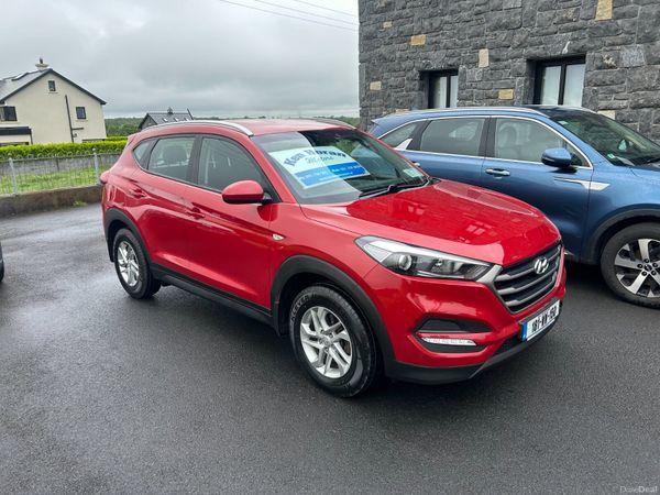 Hyundai Tucson SUV, Diesel, 2018, Red