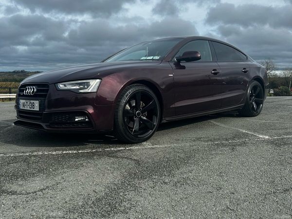 Audi A5 Hatchback, Diesel, 2014, Red