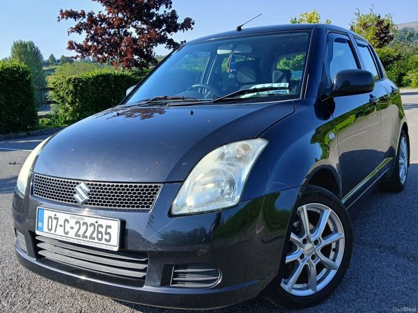 Suzuki Swift Hatchback, Petrol, 2007, Black