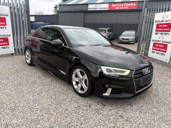 Audi A3 Saloon, Petrol, 2017, Black